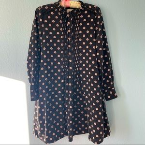 Kate Spade Silk Floral Smock Dress
